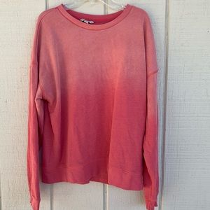 Pink American Eagle Ombré Sweatshirt